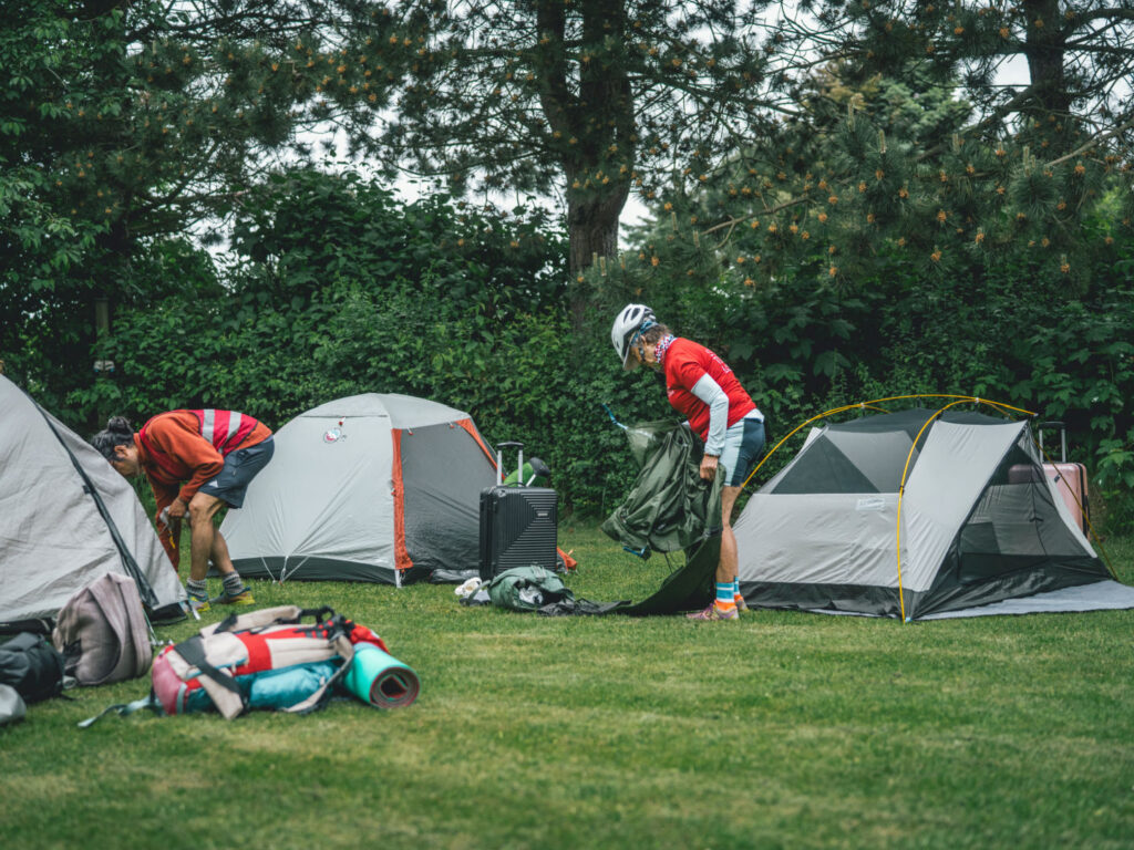 Feriebyens Camping i Rødvig | Camping tæt på strand, skov og klint | Naturskønne omgivelser og dyb ro